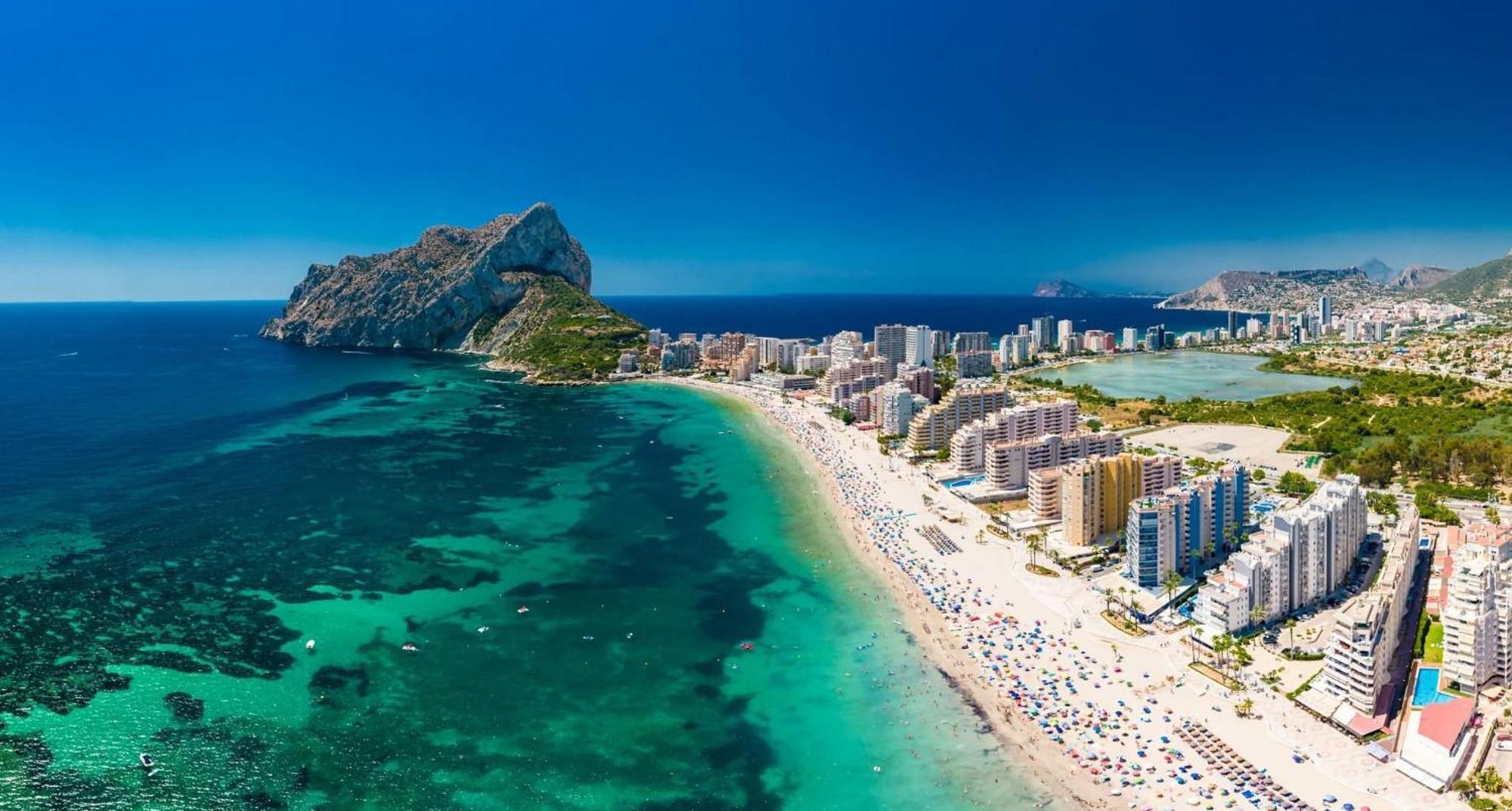 Apartamento En Calpe, Playa De La Fossa, Primera Linea, Aa Eksteriør billede